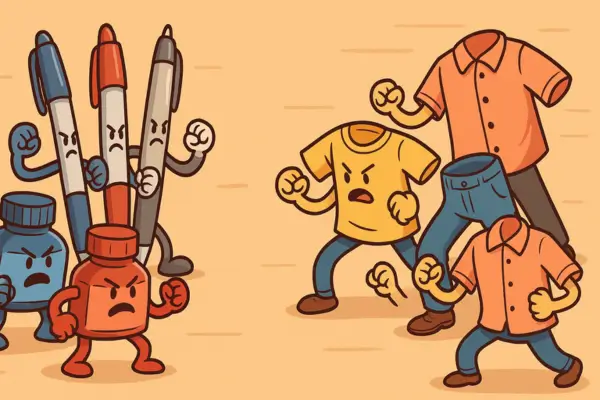 Como tirar tinta de caneta da roupa